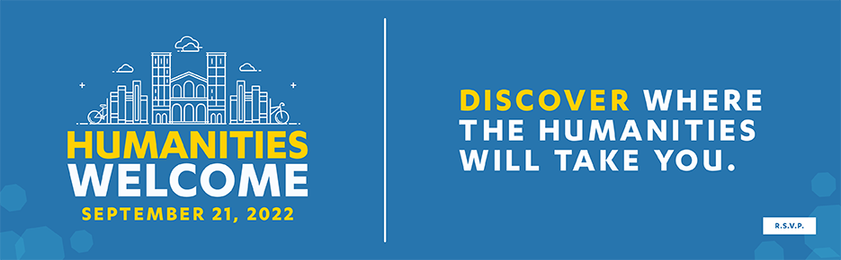 Humanities welcome, September 21 - RSVP now