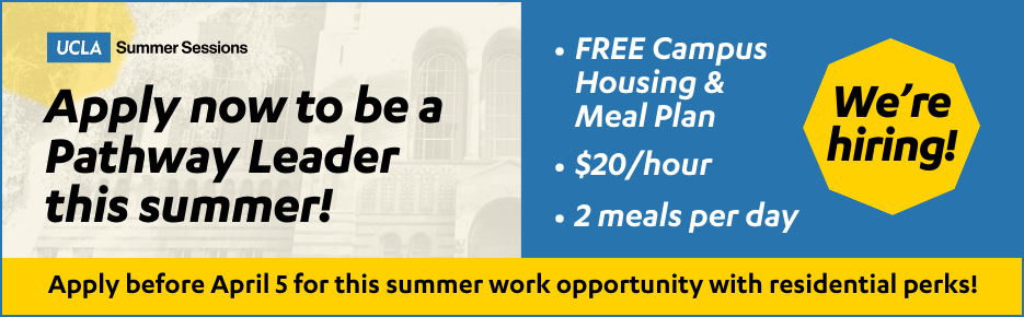 Hiring Pathway Leaders: Summer opportunity with residential perks!