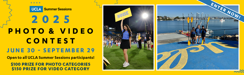 UCLA summer sessions photo contest - enter now!