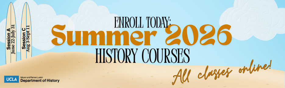 enroll today - summer 2026 history courses