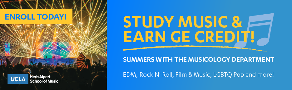 summers with the musicology department - enroll today!