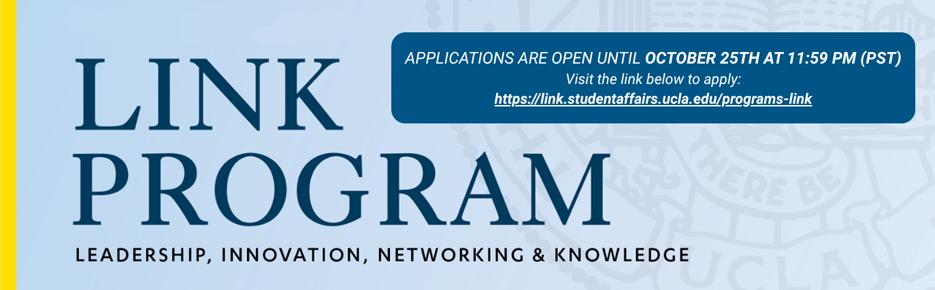 LINK program - applications open until october 25